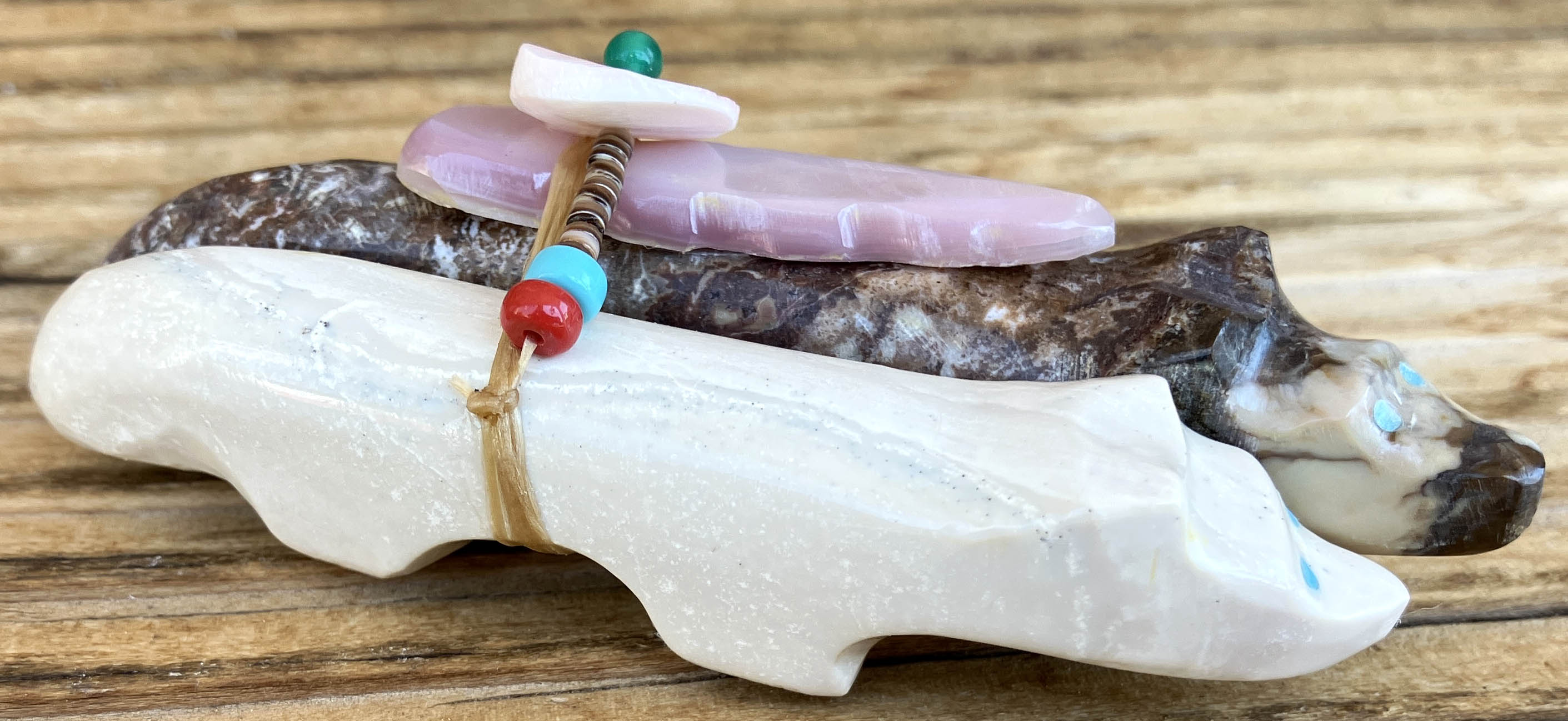 Jayne Quqm | Navajo Paired Wolves | Penfield Gallery of Indian Arts | Albuquerque, New Mexico